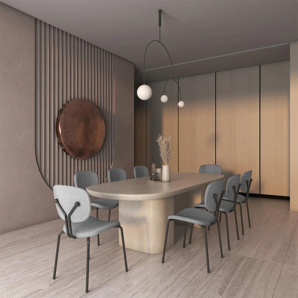 Offiho Black VIOLET OHV-90 Silla Visitante - OHV-90 - OFFIHO - NOGAL BEAT -