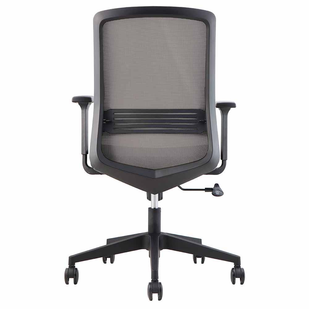 Offiho Silla Aspen Ohe-110 Oficina Operativa Base Estrella Respaldo En Malla Ergonomica - OHE-110 - OFFIHO - NOGAL BEAT - Silla para oficina