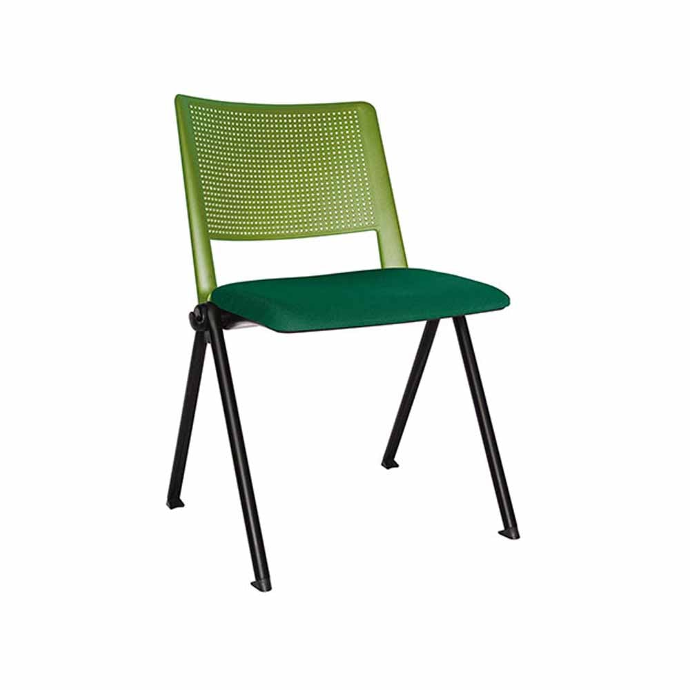 Offiho Silla Revolution Ohv-87 Respaldo Bastidor En Polipropileno Asiento Tapizado Estructura De Acero Tubular De 1" De Diámetro Calibre 16 - OHV-87 - OFFIHO - NOGAL BEAT - Sillas