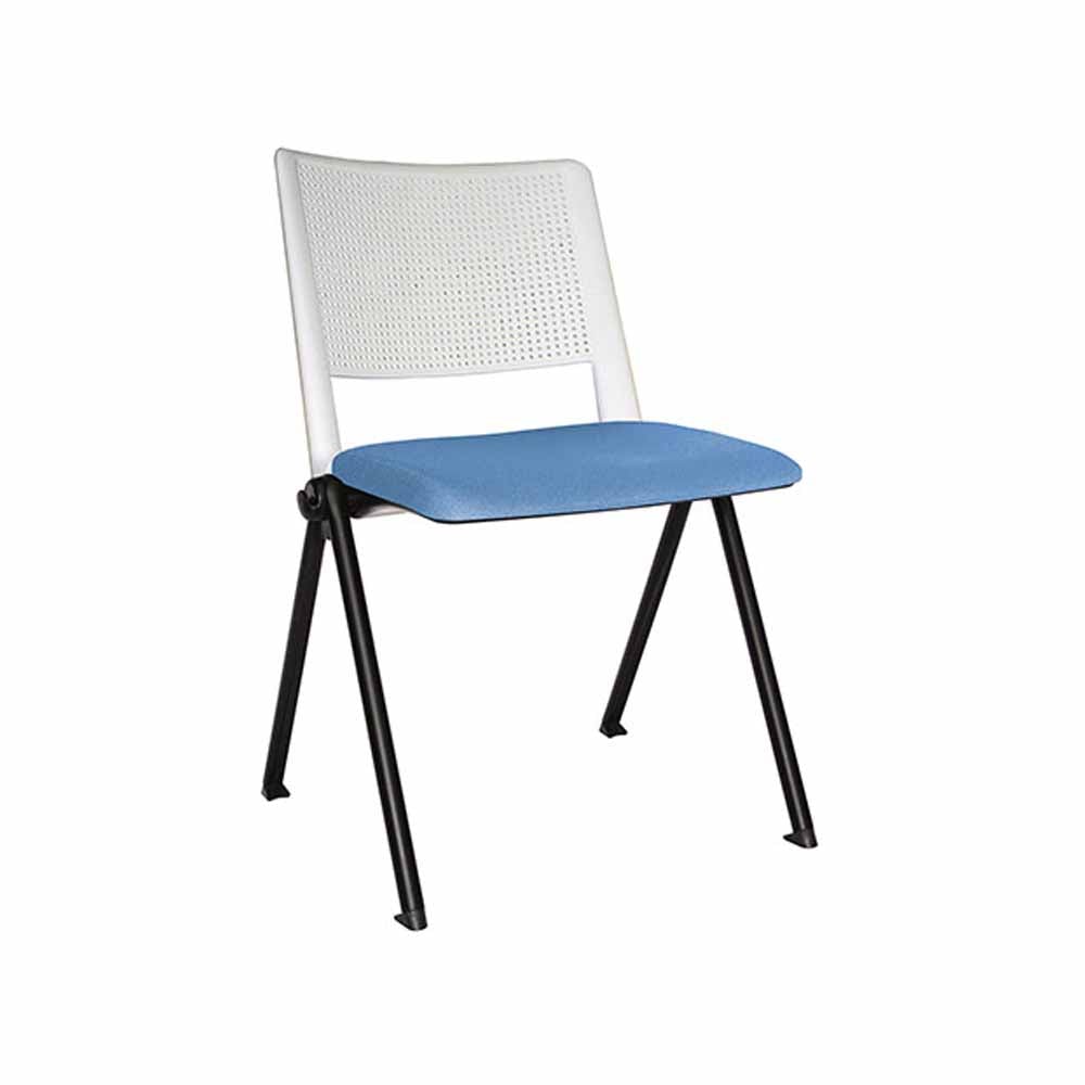 Offiho Silla Revolution Ohv-87 Respaldo Bastidor En Polipropileno Asiento Tapizado Estructura De Acero Tubular De 1" De Diámetro Calibre 16 - OHV-87 - OFFIHO - NOGAL BEAT - Sillas