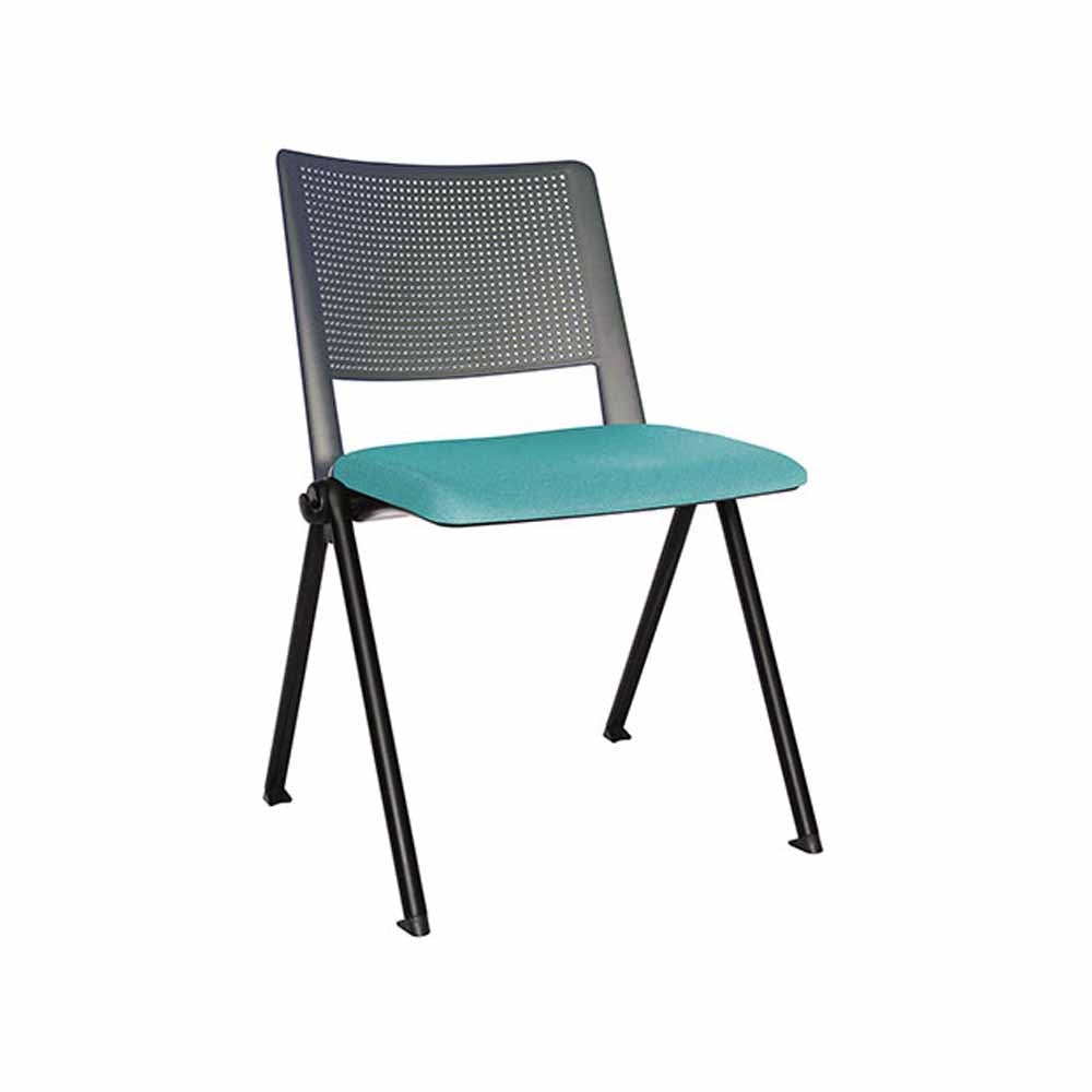 Offiho Silla Revolution Ohv-87 Respaldo Bastidor En Polipropileno Asiento Tapizado Estructura De Acero Tubular De 1" De Diámetro Calibre 16 - OHV-87 - OFFIHO - NOGAL BEAT - Sillas