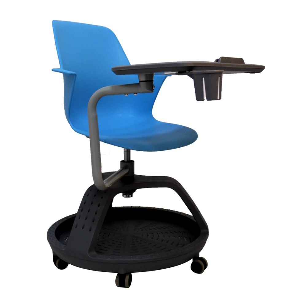 PUPITRE NOGAL BEAT PUPITRE ESCOLAR | Pupitre Escolar Giratorio | Con Ruedas | Varios Colores | Interior - Pupitre escolar - IDELIKA - NOGAL BEAT - Sillas