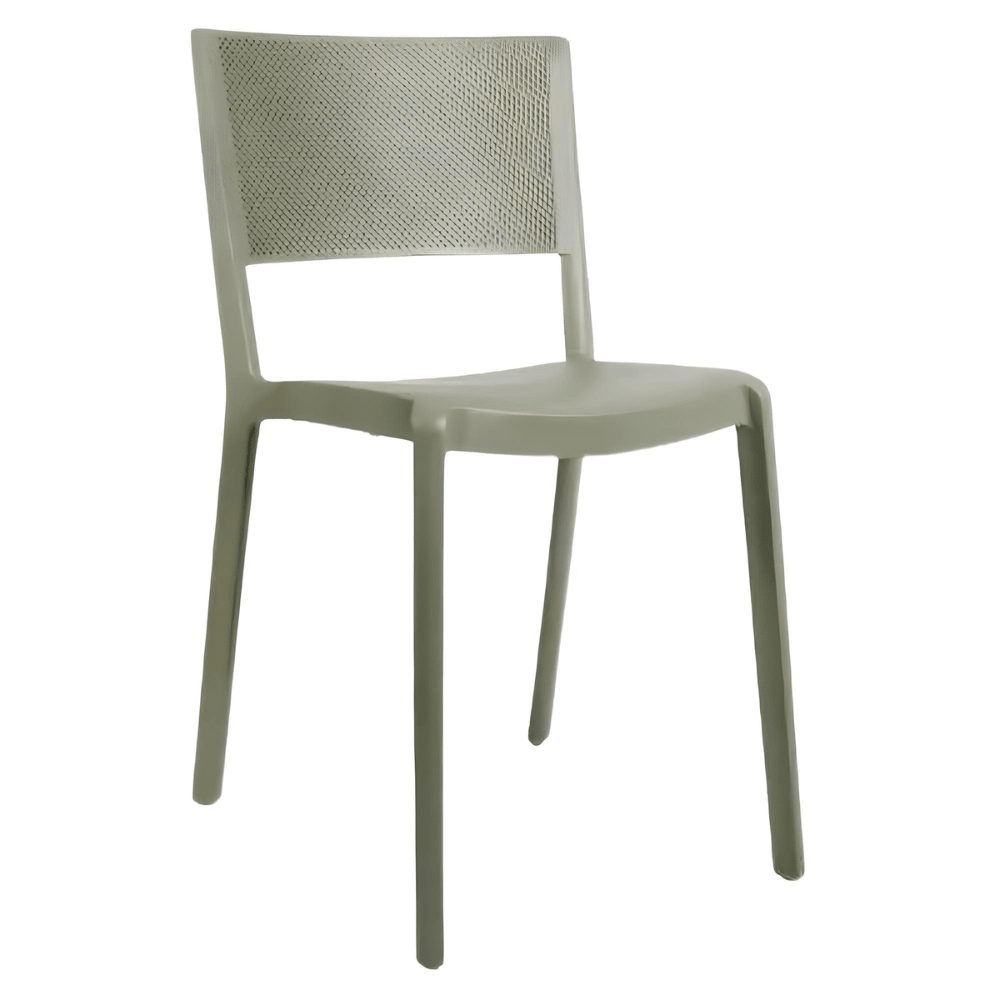 Silla Comercial para Terraza Protección UV - RESOL SPOT - Varios Colores - Asiento y Respaldo en Polipropileno - 04599 - Resol - NOGAL BEAT - Sillas