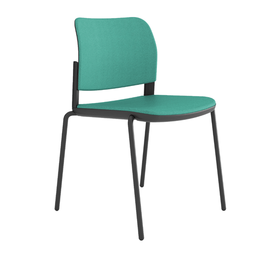 Silla de Oficina Visita Ergonómica - OFFIHO CIAO OHV - 12 negro - Varios Colores - Asiento y Respaldo Tapizados - OHV - 12 negro - OFFIHO - NOGAL BEAT - Sillas de Oficina