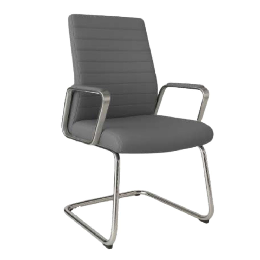Silla de Oficina Visita - NOGAL BEAT MALLORCA - Asiento y Respaldo Tapizado
