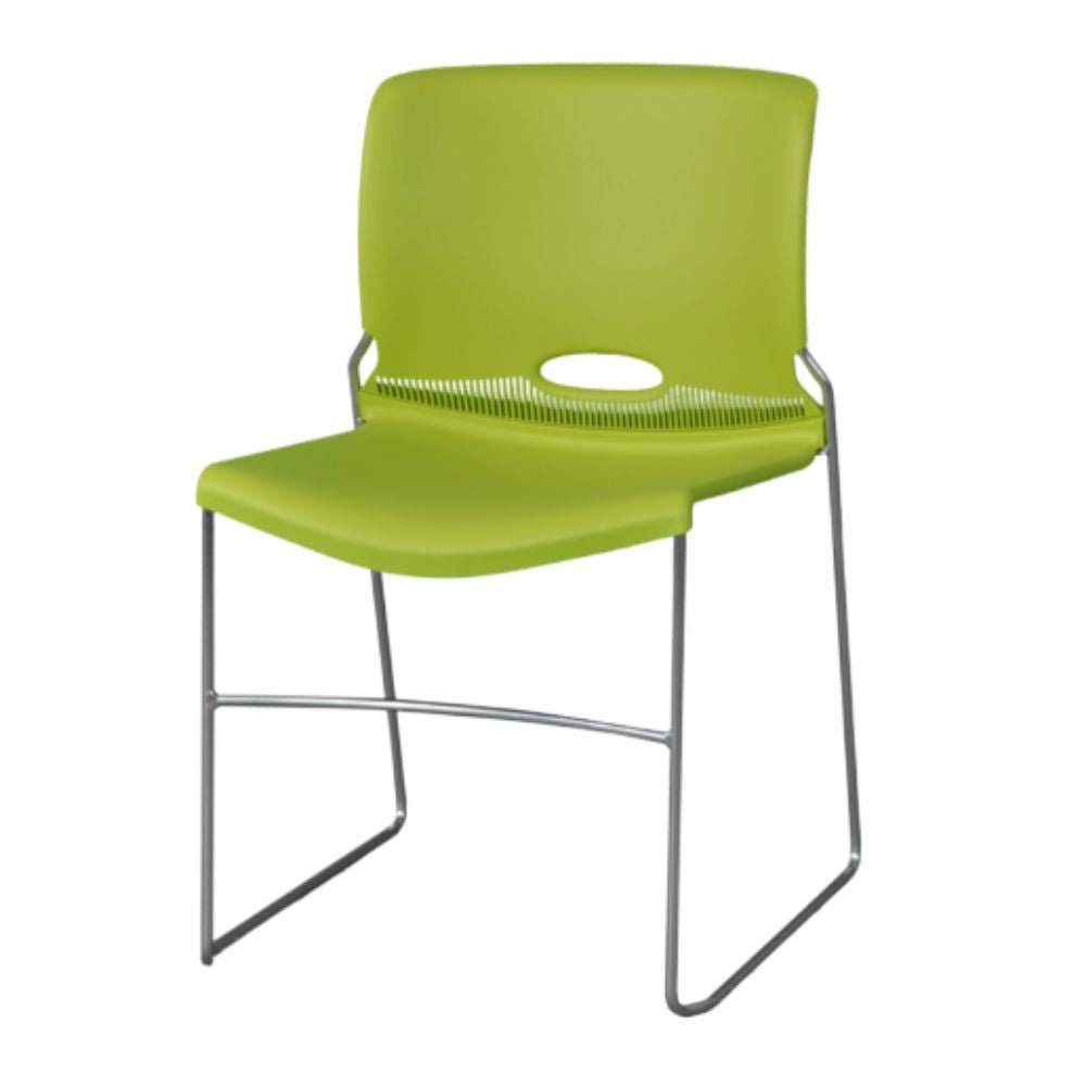 Silla de Oficina Visita - OFIK 40 OLSON 4041 - Negro - Asiento y Respaldo en Polímero - 44 - OFIK - NOGAL BEAT - Sillas de Oficina