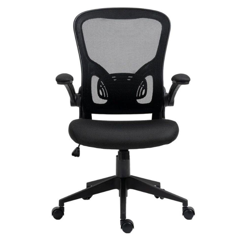 SILLA EJECUTIVA KINGSTRONG VEST SILL0904150 | Silla Operativa Oficina Silla de Juntas | Base Estrella | Negro | Interior - SILL0904150 - Mundo In - NOGAL BEAT -