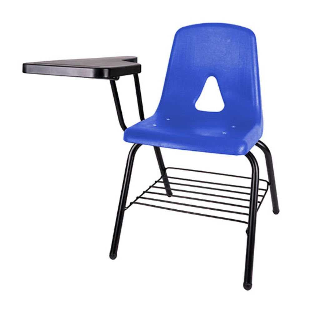 Silla Ergonómica para Aula de Capacitación Paleta Lateral - OFFIHO APRENDISTA OHP - 2502 - Varios Colores - Asiento y Respaldo en Polipropileno - OHP - 2502 - OFFIHO - NOGAL BEAT - Sillas de Capacitación