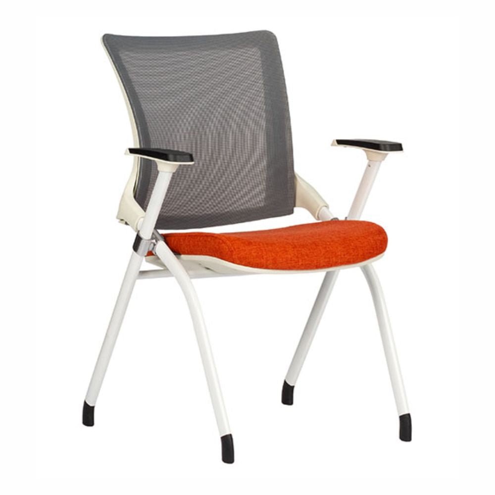 Silla Escolar y Capacitación Plegable - TECHNO FLEX - Varios Colores - Tapizada - FLEX Estructura White - Techno - NOGAL BEAT -