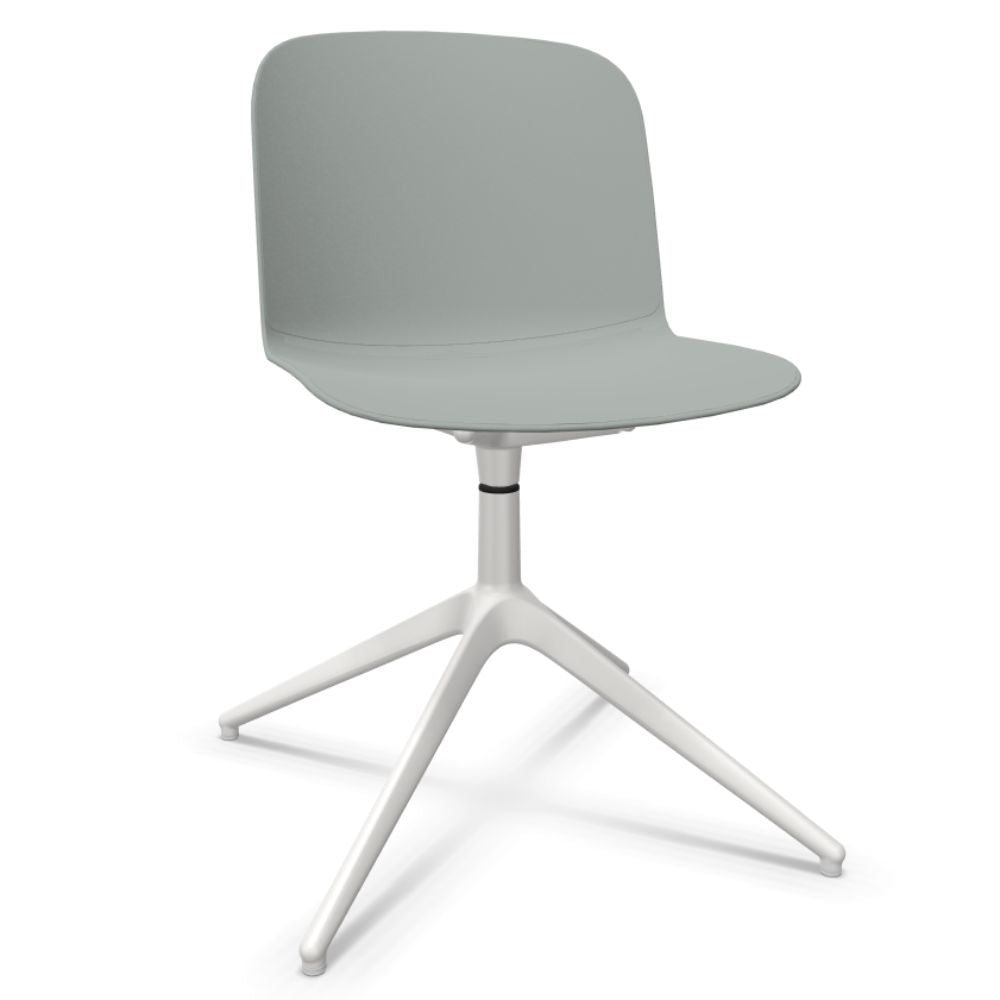 SILLA INFINITI RELIEF | Silla Ocasional | Base 4 Patas Estrella | Varios Colores | Asiento Monocarcasa Polipropileno | Interior - 110 - 6236G - GRS - Infiniti - NOGAL BEAT -