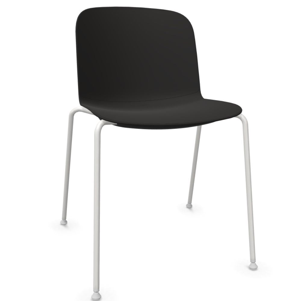 SILLA INFINITI RELIEF | Silla Ocasional | Base 4 Patas Estrella | Varios Colores | Asiento Monocarcasa Polipropileno | Interior - 110 - 62400 - NGO - Infiniti - NOGAL BEAT -