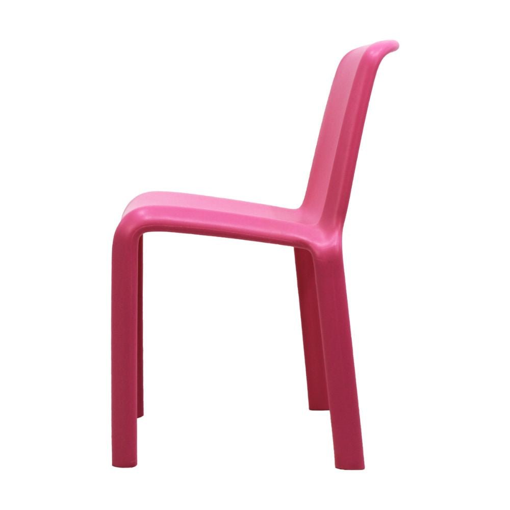 SILLA KINGSTRONG BAMBINI SILL0023643 | Silla Al Aire Libre Terraza Patio Jardín | Base 4 Puntas | Polipropileno | Exterior - SILL0023643 - Mundo In - NOGAL BEAT - Sillas