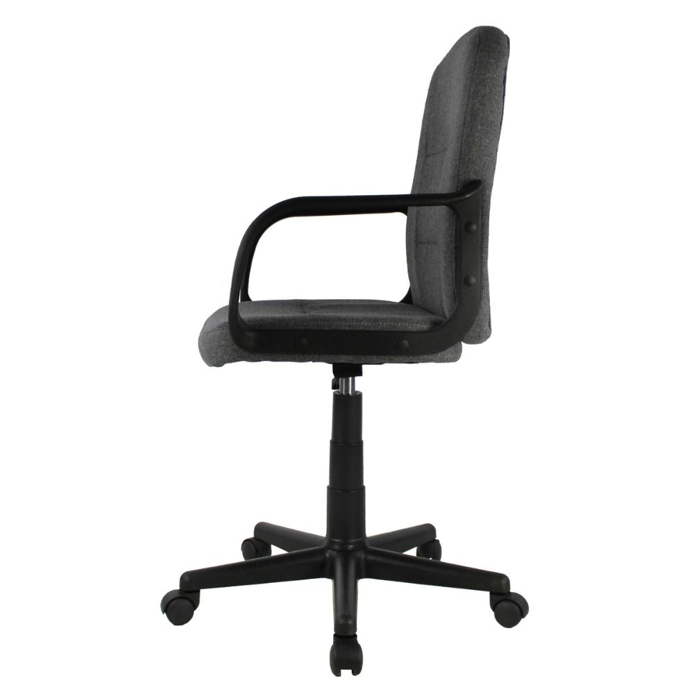 SILLA KINGSTRONG BOSNIA MOB - 511 SILL0903518 | Silla Ejecutiva Uso de oficina Laboral Horas de Trabajo Gerencial | Base Estrella Rodajas | Tapizado Tela | Interior - SILL0903518 - Mundo In - NOGAL BEAT - Silla de oficina