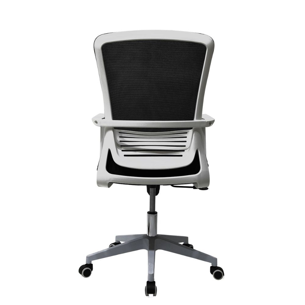 SILLA KINGSTRONG CARDONA 249W BLANCA SILL0903681 | Silla Ejecutiva Uso Empresarial Ambiente Laboral Alta Gerencia Director | Descansa - Brazos | Base Estrella Rodajas | Tapizado Mesh | Interior - SILL0903681 - Mundo In - NOGAL BEAT - Sillas de oficina
