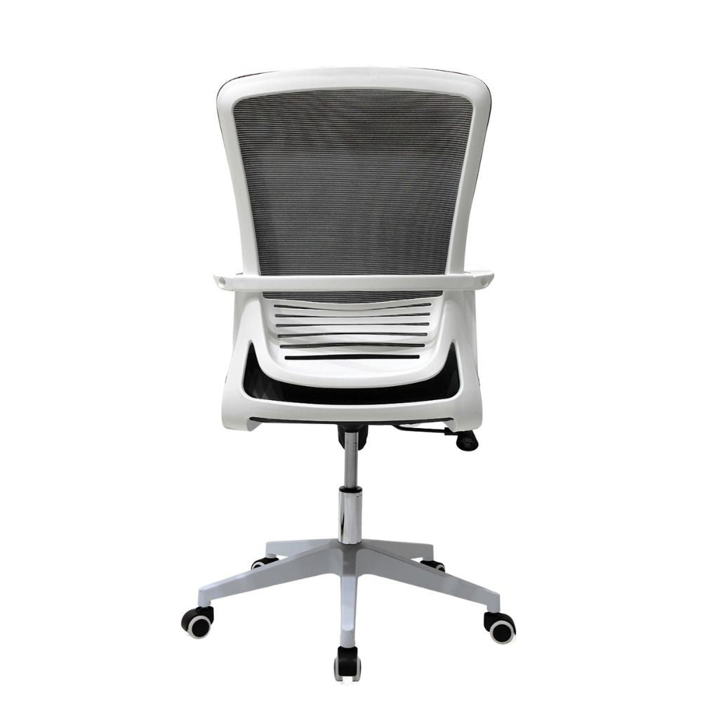 SILLA KINGSTRONG CARDONA 249W BLANCA SILL0903681 | Silla Ejecutiva Uso Empresarial Ambiente Laboral Alta Gerencia Director | Descansa - Brazos | Base Estrella Rodajas | Tapizado Mesh | Interior - SILL0903681 - Mundo In - NOGAL BEAT - Sillas de oficina