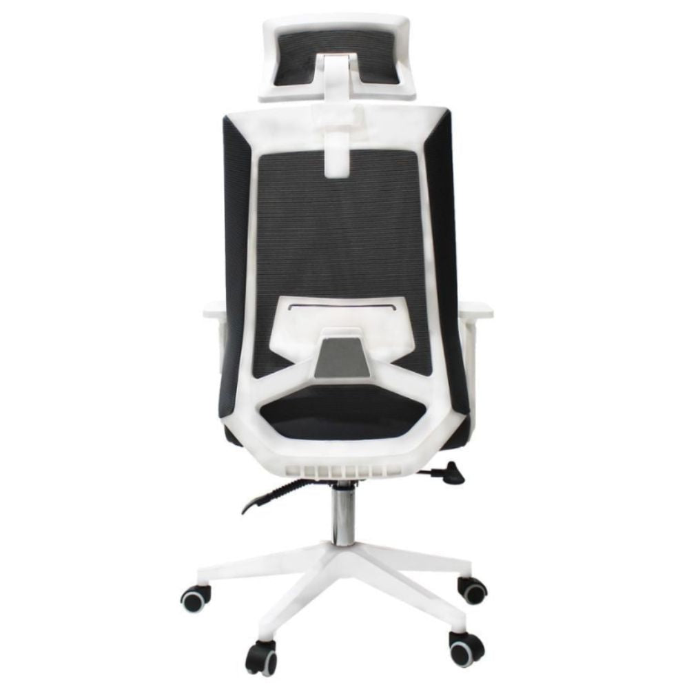 SILLA KINGSTRONG CARRARA 241A W SILL0903732 | Silla Directiva Oficina Uso de Oficina | Giratoria | Tapizado mesh | Interior - SILL0903732 - Mundo In - NOGAL BEAT - Sillas de oficina