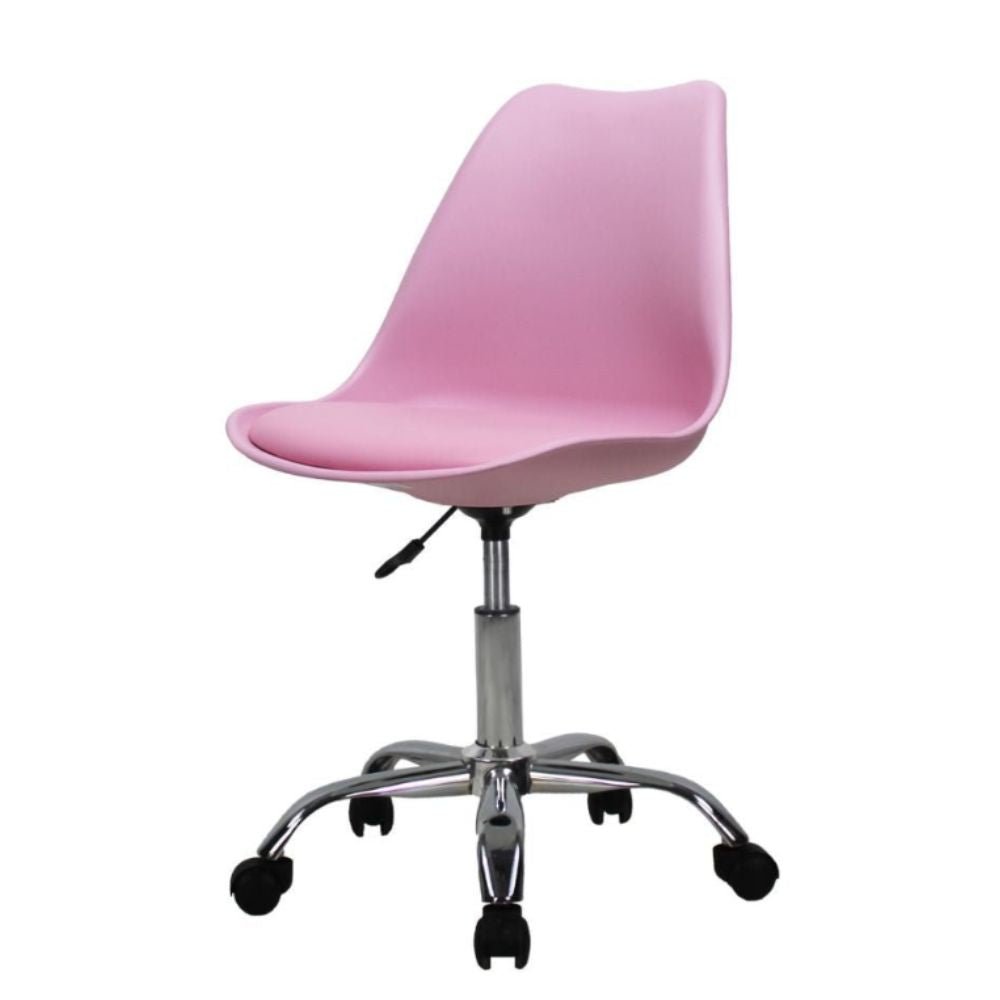 SILLA KINGSTRONG JM - 55 OSLO SEC SILL0360329 | Silla Secretarial Uso de Oficina Escritorio Silla de Trabajo | Altura Ajustable | Asiento Acojinado | Varios Colores | Interior - SILL0360329 - Mundo In - NOGAL BEAT -