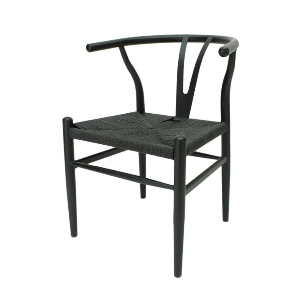 SILLA KINGSTRONG MICERINO METAL MOB - 431 | Silla Ocasional | Estructura Metal | Cuerda | Interior - SILL0904600 - Mundo In - NOGAL BEAT -