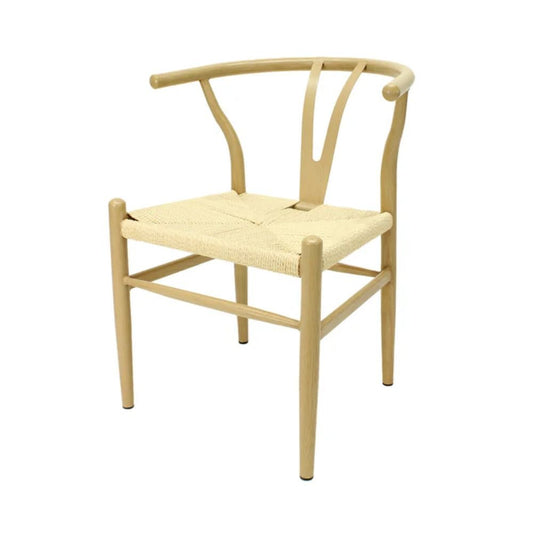 SILLA KINGSTRONG MICERINO METAL MOB - 431 | Silla Ocasional | Estructura Metal | Cuerda | Interior - SILL0904600 - Mundo In - NOGAL BEAT -