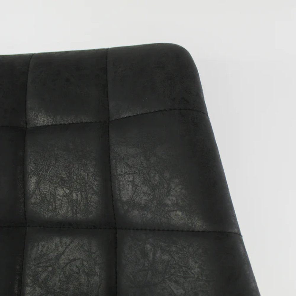 SILLA KINGSTRONG ONTARIO MOB-1102 SILL0362904 | Silla Secretarial Ocasional Uso Oficina Laboral para Escritorio | Base Estrella Rodajas | Patrón Cuadrado Vinil | Interior | Secretarial para Escritorio Oficina Despacho Bufete Agencia para uso Laboral Empresarial Trabajo Ejecutiva