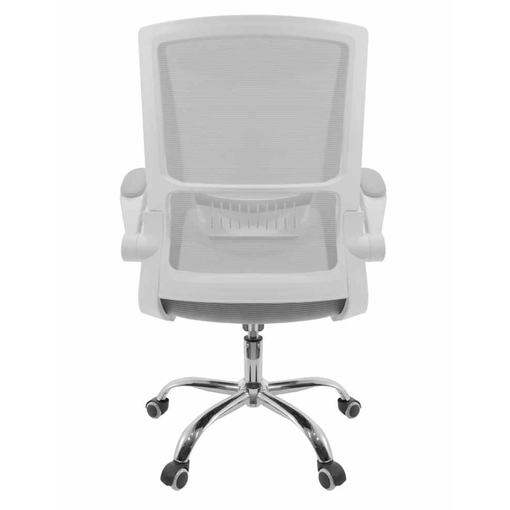 SILLA NOGAL BEAT E-17802 | Silla Operativa | Asiento Hule Espuma | Descansabrazos | Respaldo Polipropileno | Base Nylon | Tapiz Malla | Tela | Interior - E-17802 - GERSA - NOGAL BEAT - Sillas para oficina