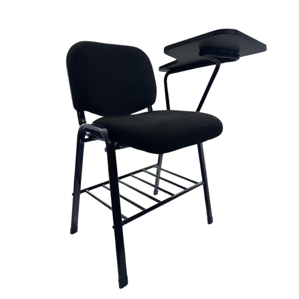 SILLA NOGAL BEAT E-71050-2 | Silla Tipo Mesabanco Ocasional para Escuela | Hule Espuma Asiento y Respaldo | Estructura Metálica | Interior - E-71050-2 - GERSA - NOGAL BEAT - Sillas