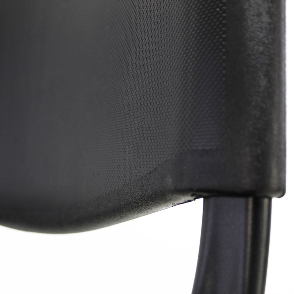 SILLA NOGAL BEAT ISO NOVA SILL0420304 | Silla para Visita Oficina Sala de Espera | Base 4 Puntas Metal | Plastificada | Interior - SILL0420304 - Mundo In - NOGAL BEAT - Sillas