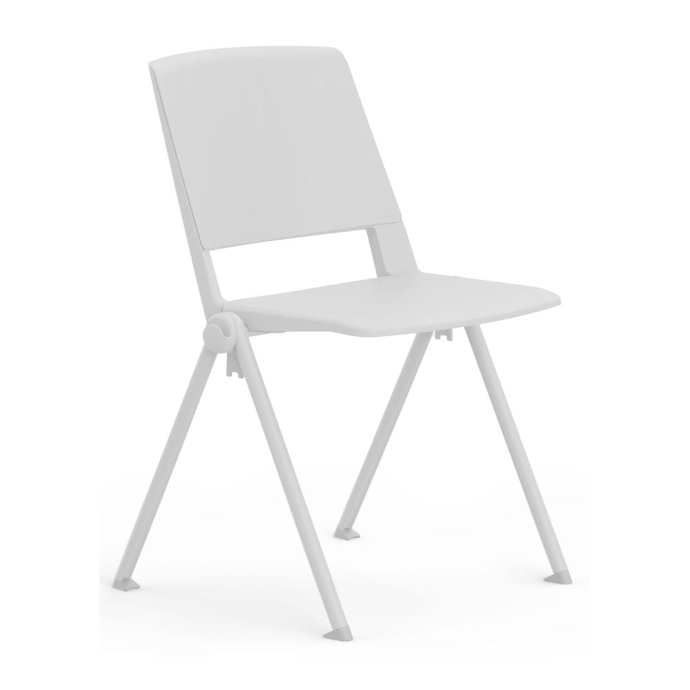 SILLA OFFIHO CORE OHV-20 | Silla Visitantes | Estructura Acero Tubular | Varios Colores | Polipropileno | Interior - OHV-20 - OFFIHO - NOGAL BEAT - SIlla