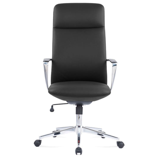 SILLA OFFIHO FENIX OHE - 165 NEGRO | Silla Ejecutiva | Diseño Ergonómico | Base Estrella | Respaldo alto | Interior | Oficina Despacho Consultorio - OHE - 165negro - OFFIHO - NOGAL BEAT - Silla para oficina