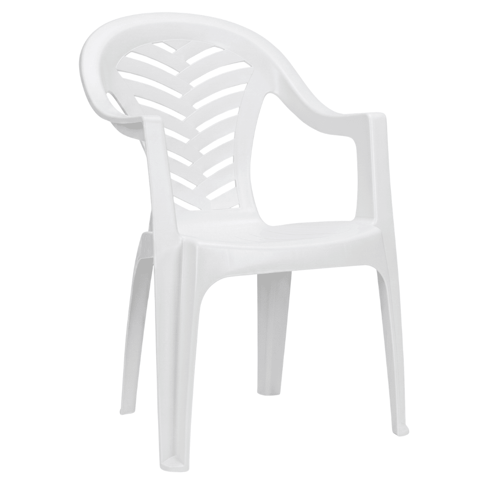Silla para Cafetería al Aire Libre Reciclada - RESOL PALMA RECYCLED - Varios Colores - 4 Puntas Apilable y Protección UV Brazos - 1220 - Resol - NOGAL BEAT - Sillas