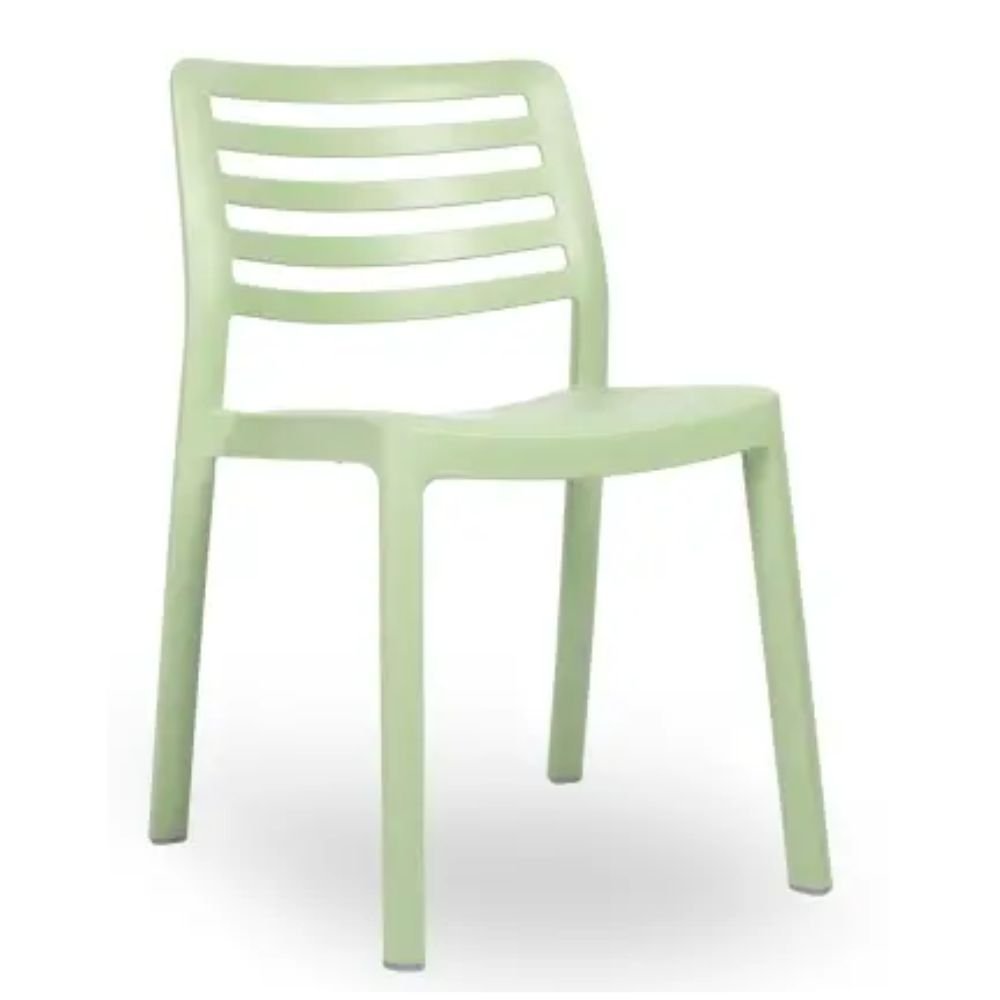 Silla para Cafetería y Comedor Reciclada - RESOL WIND RECYCLED - Varios Colores - Apilable y Protección - 5705 - Resol - NOGAL BEAT - Sillas