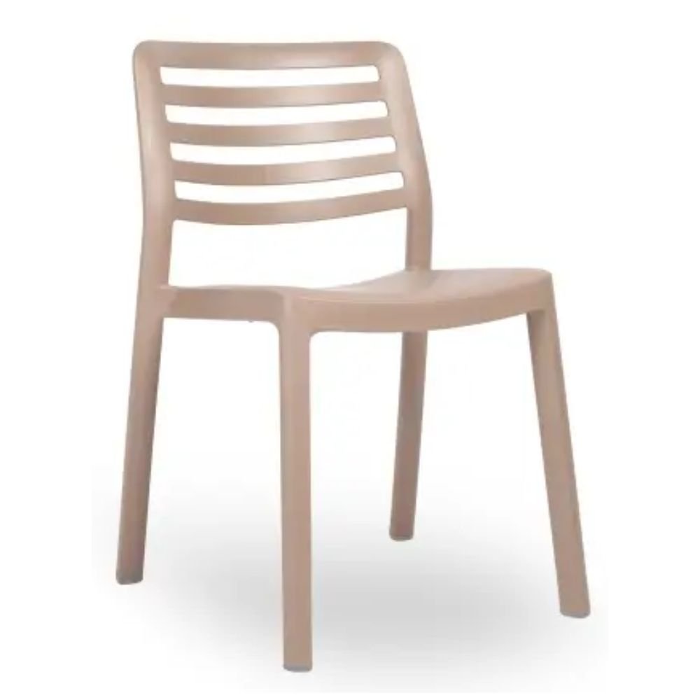 Silla para Cafetería y Comedor Reciclada - RESOL WIND RECYCLED - Varios Colores - Apilable y Protección - 5704 - Resol - NOGAL BEAT - Sillas