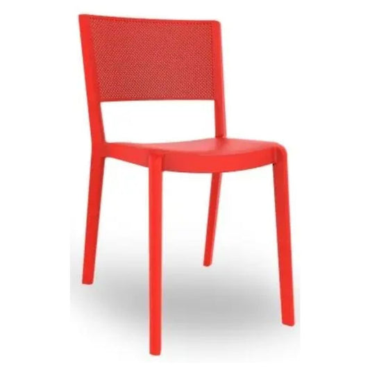 SILLA RESOL SPOT | Silla Ocasional | Fibra Vidrio | Polipropileno | Apilable | Protección UV | Interior + Exterior - 01649 - Resol - NOGAL BEAT - Sillas