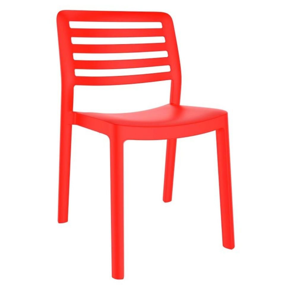 SILLA RESOL WIND | Silla Ocasional para Cafetería Jardín | Inyectada en PP | Protección UV | Interior + Exterior - 04559 - Resol - NOGAL BEAT - silla