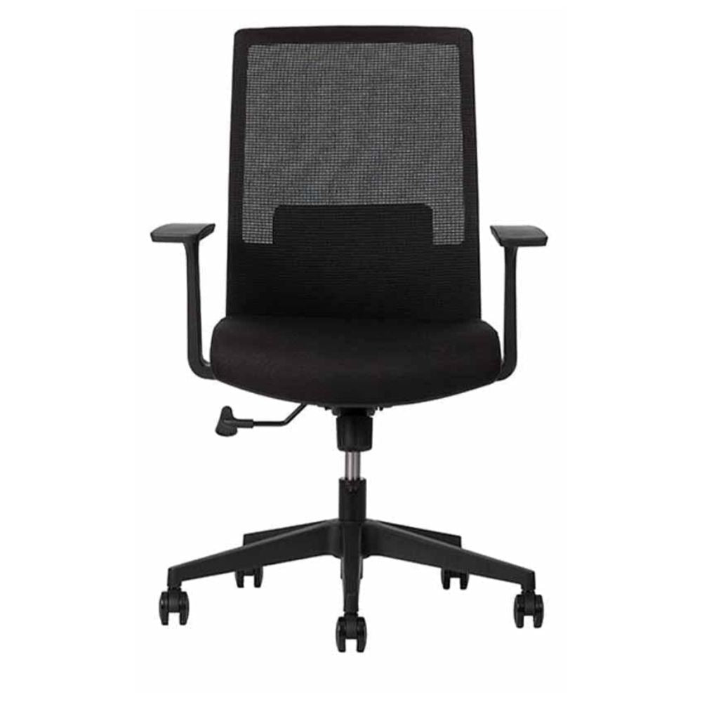 SILLA TECHNO ARTIC RESPALDO BAJO | Silla Operativa Zona Laboral | Base Estrella Nylon con Rodajas | Varios Colores | Smartmesh | Interior - ARTIC RESPALDO BAJO Gris - Techno - NOGAL BEAT - Silla para oficina