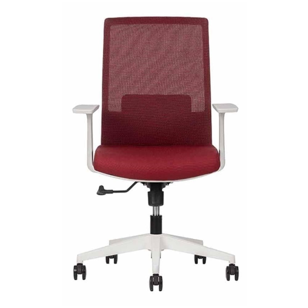 SILLA TECHNO ARTIC RESPALDO BAJO | Silla Operativa Zona Laboral | Base Estrella Nylon con Rodajas | Varios Colores | Smartmesh | Interior - ARTIC RESPALDO BAJO Gris - Techno - NOGAL BEAT - Silla para oficina