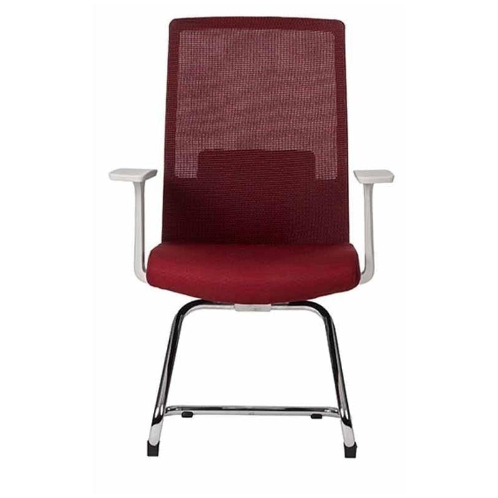 SILLA TECHNO ARTIC VISITA | Silla para Visita Consultorio Salas de Espera Vestibulo para Visitas | Base Estrella Nylon con Rodajas | Varios Colores | Smartmesh | Interior - ARTIC VISITA Gris - Techno - NOGAL BEAT - Sillas