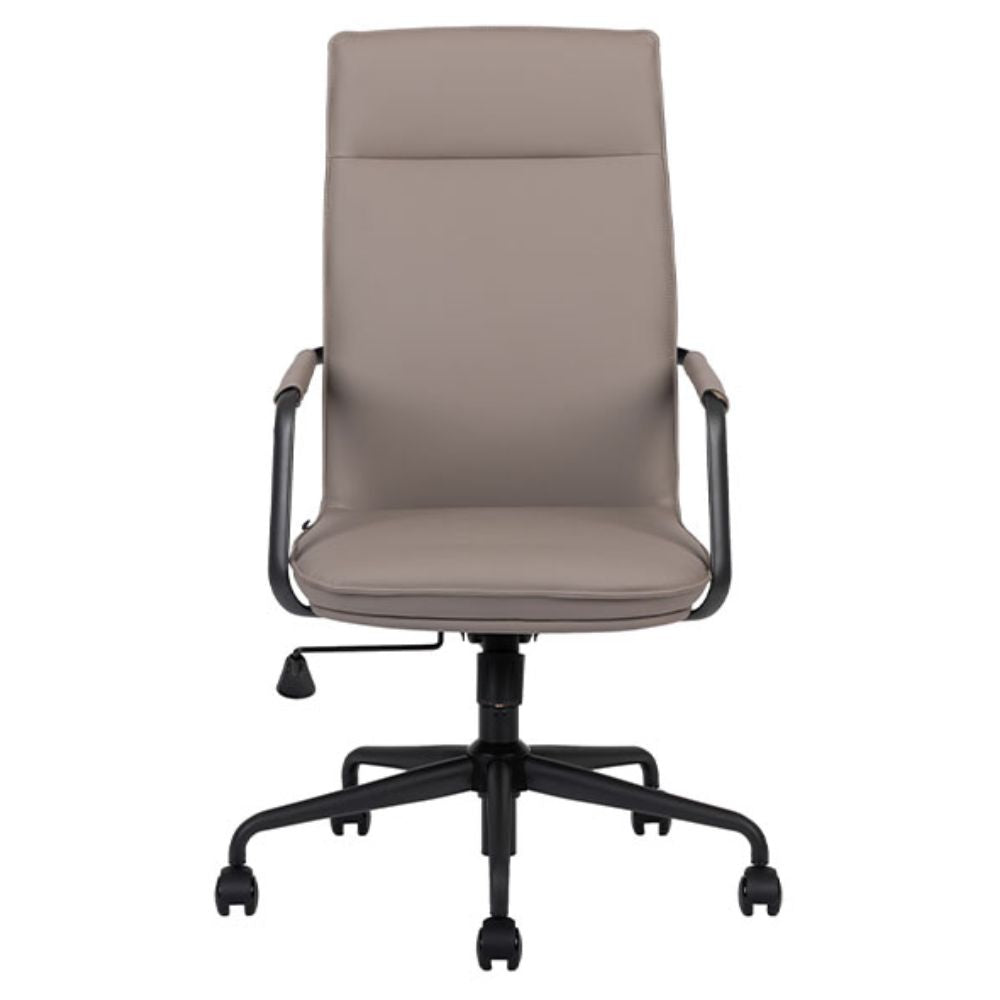 SILLA TECHNO BOND RESPALDO BAJO | Silla Operativa de Respaldo Bajo | Base Metal Estrella | Rodajas | Descansabrazos | Reclinable | Technoleather | Interior - Bond Respaldo Bajo - Techno - NOGAL BEAT - Silla de oficina