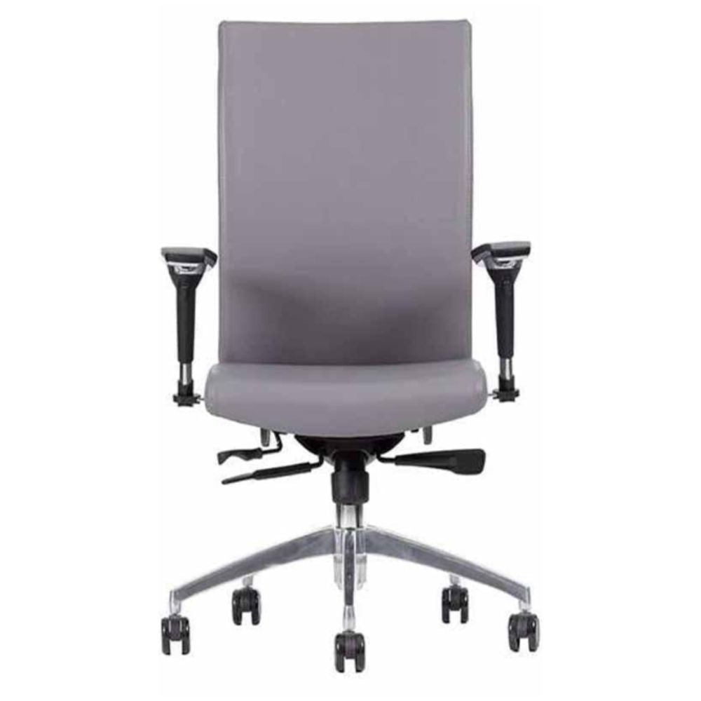 SILLA TECHNO DRIVE RESPALDO BAJO | Silla Directiva Empresa Compañia Organización Uso Gerencial | Base Estrella Aluminio con Rodajas | Varios Colores | Poliuretano Inyectado | Interior - DRIVE RESPALDO BAJO Addison - Techno - NOGAL BEAT - Silla para oficina