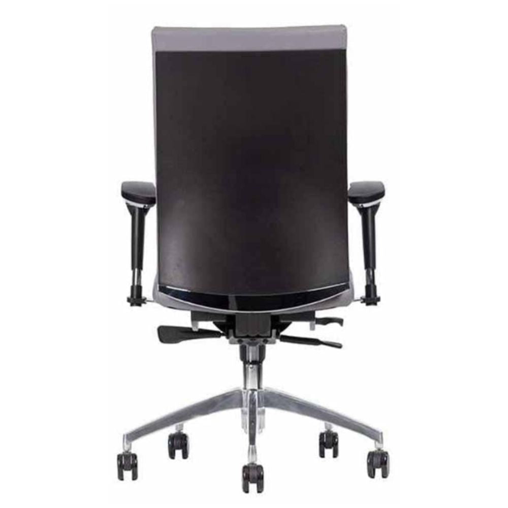 SILLA TECHNO DRIVE RESPALDO BAJO | Silla Directiva Empresa Compañia Organización Uso Gerencial | Base Estrella Aluminio con Rodajas | Varios Colores | Poliuretano Inyectado | Interior - DRIVE RESPALDO BAJO Addison - Techno - NOGAL BEAT - Silla para oficina