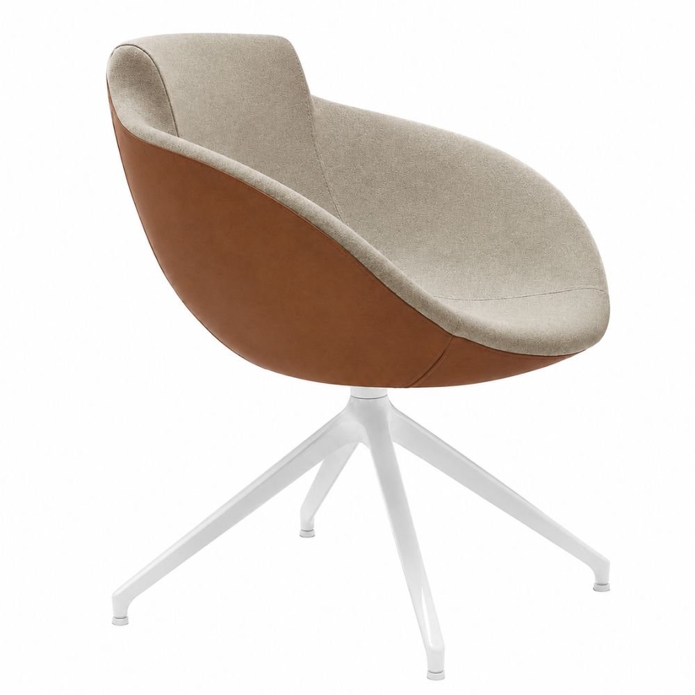Sillón de Recepción de Una Plaza - LABENZE TULA - Varios Colores - Tapizado - 155-18040-BCO GRADO 0 - Labenze - NOGAL BEAT - Sillón Ocasional