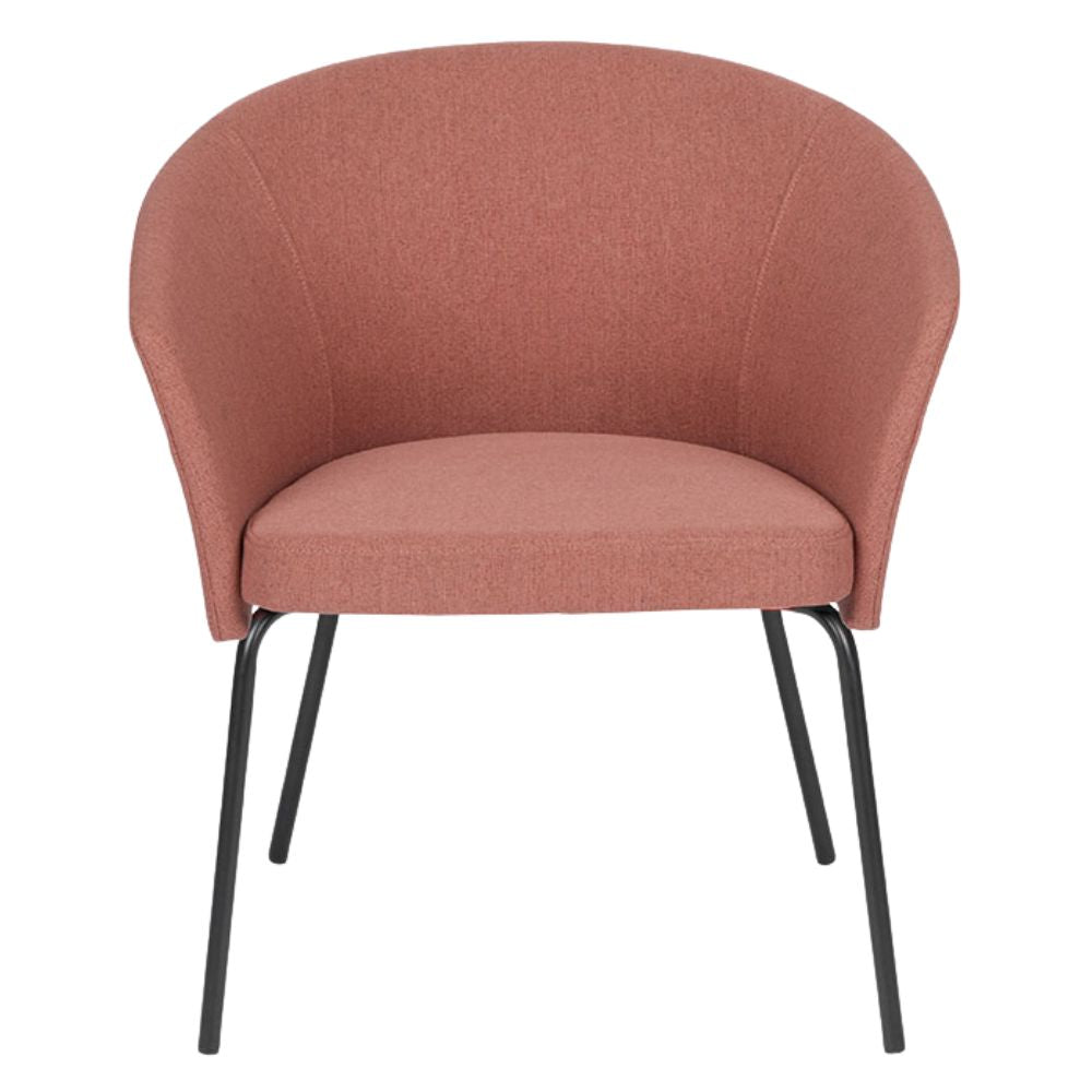 Sillón Para Recepción y Áreas De Espera - BRATTI ORBIT - Varios Colores - Tapizado - Bratti - NOGAL BEAT - Sillas