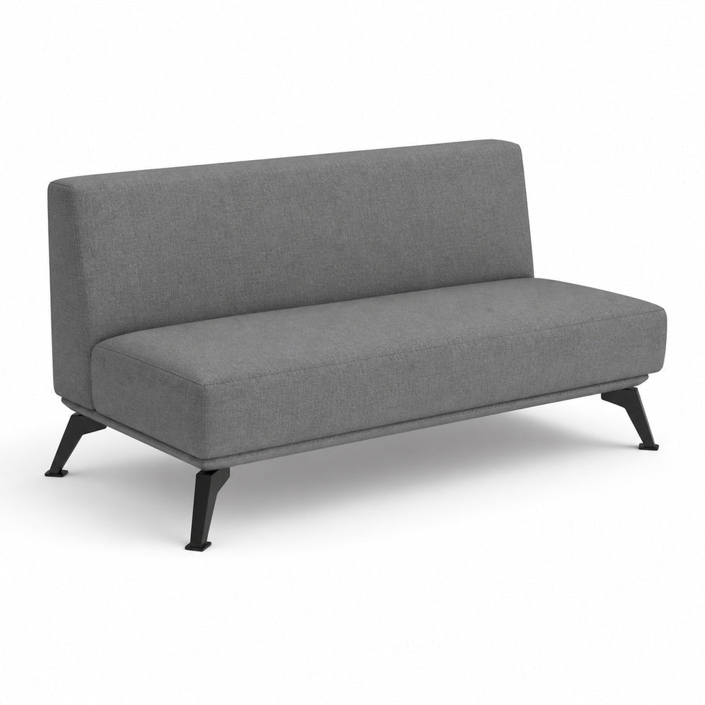 Sofá Independiente Rectangular Poly - VERSA OFFSET - VO-678 - VERSA - NOGAL BEAT - Sillón Ocasional