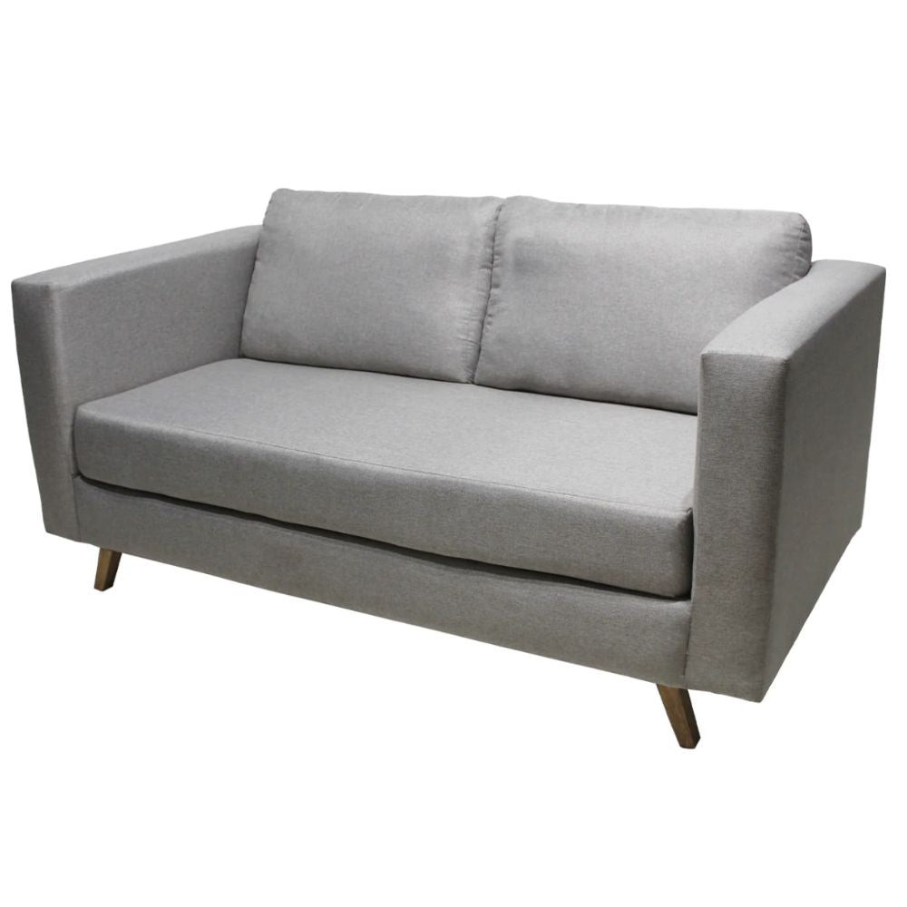SOFÁ NOGAL BEAT LOVE SEAT ARCAT SALA0111168 | Sillón Diseño Moderno Hotel | 2 Plazas | Estructura Madera | Tapizado | Interior - SALA0111168 - Mundo In - NOGAL BEAT - Sofá