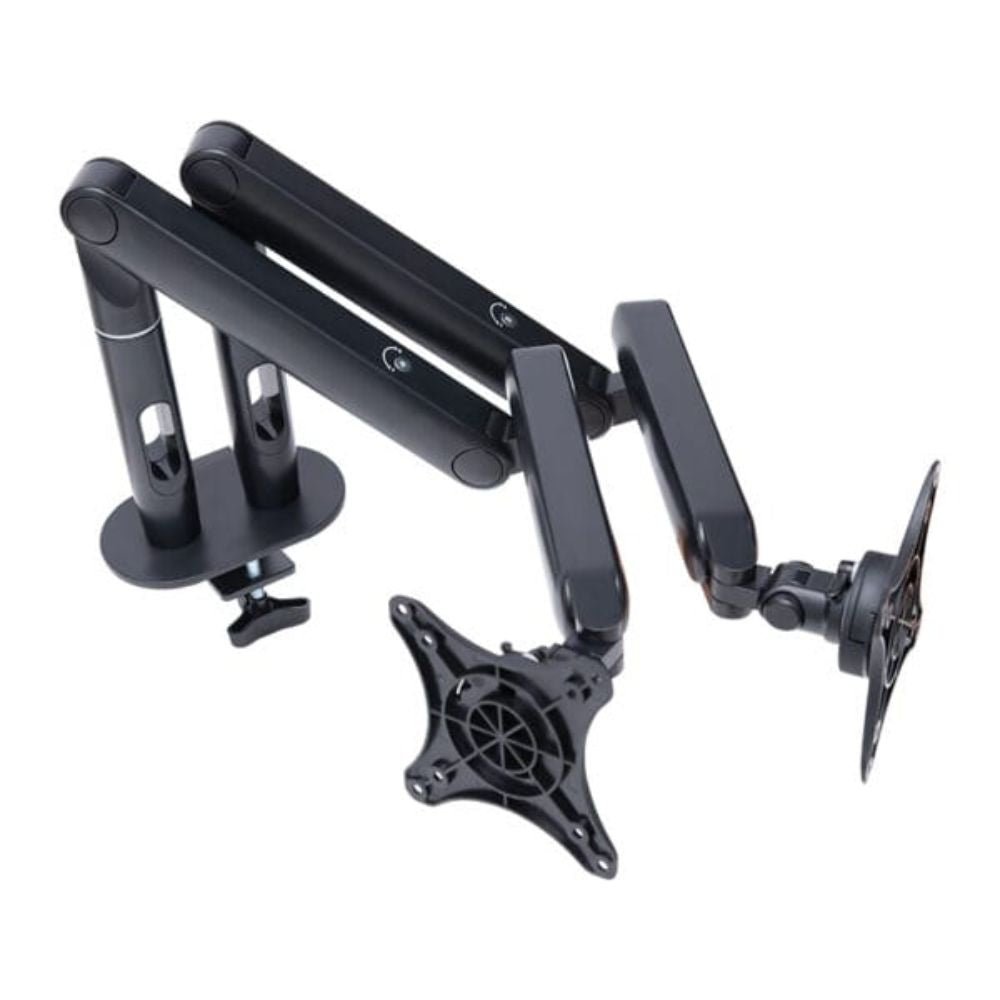 SOPORTE OFIK 1111 | Soporte para Monitor Doble DX | Resorte de Tensión Ajustable | Aluminio - 1111 - OFIK - NOGAL BEAT - Accesorios