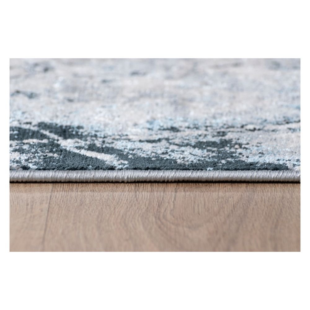 Tapete Decorativo para Estudio o Biblioteca - LAVIN ARTEMA U6012 - Azul Plata - Rectangular y Circular Varias Medidas - U6012 - 60 x 90 - LAVIN - NOGAL BEAT - Tapetes