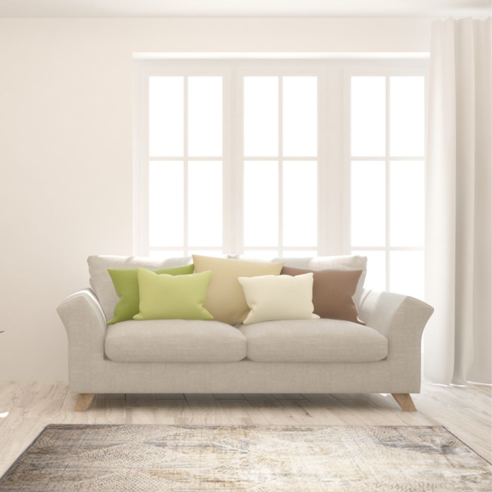 Tapete Decorativo para Oficina - LAVIN ZARIA T2236 - Gris Crema - Rectangular y Circular Varias Medidas - T2236 - 60 x 90 - LAVIN - NOGAL BEAT - Tapetes