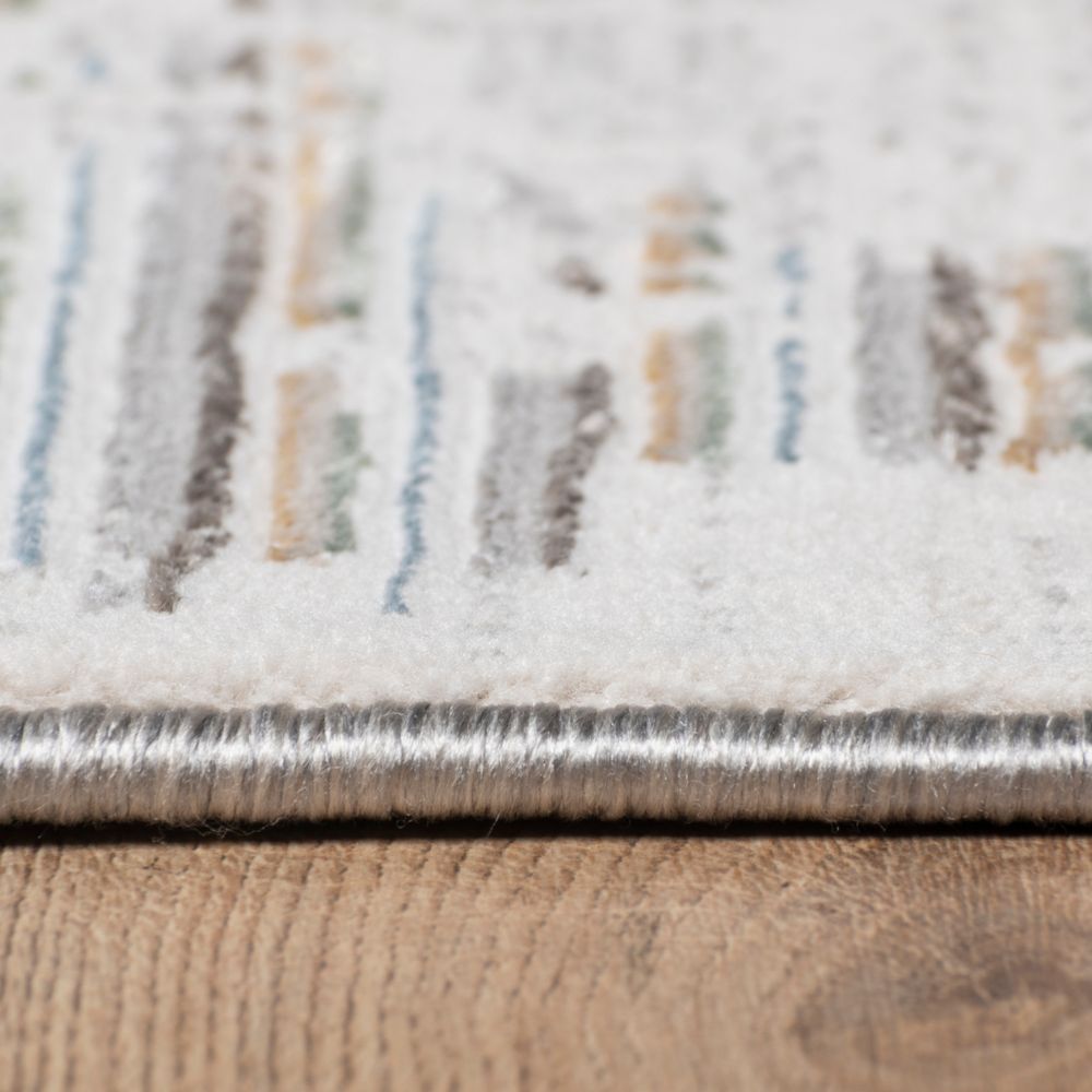 Tapete Decorativo para Recibidor - LAVIN ZARIA T2234 - Gris Crema - Rectangular y Circular Varias Medidas - T2234 - 60 x 90 - LAVIN - NOGAL BEAT - Tapetes