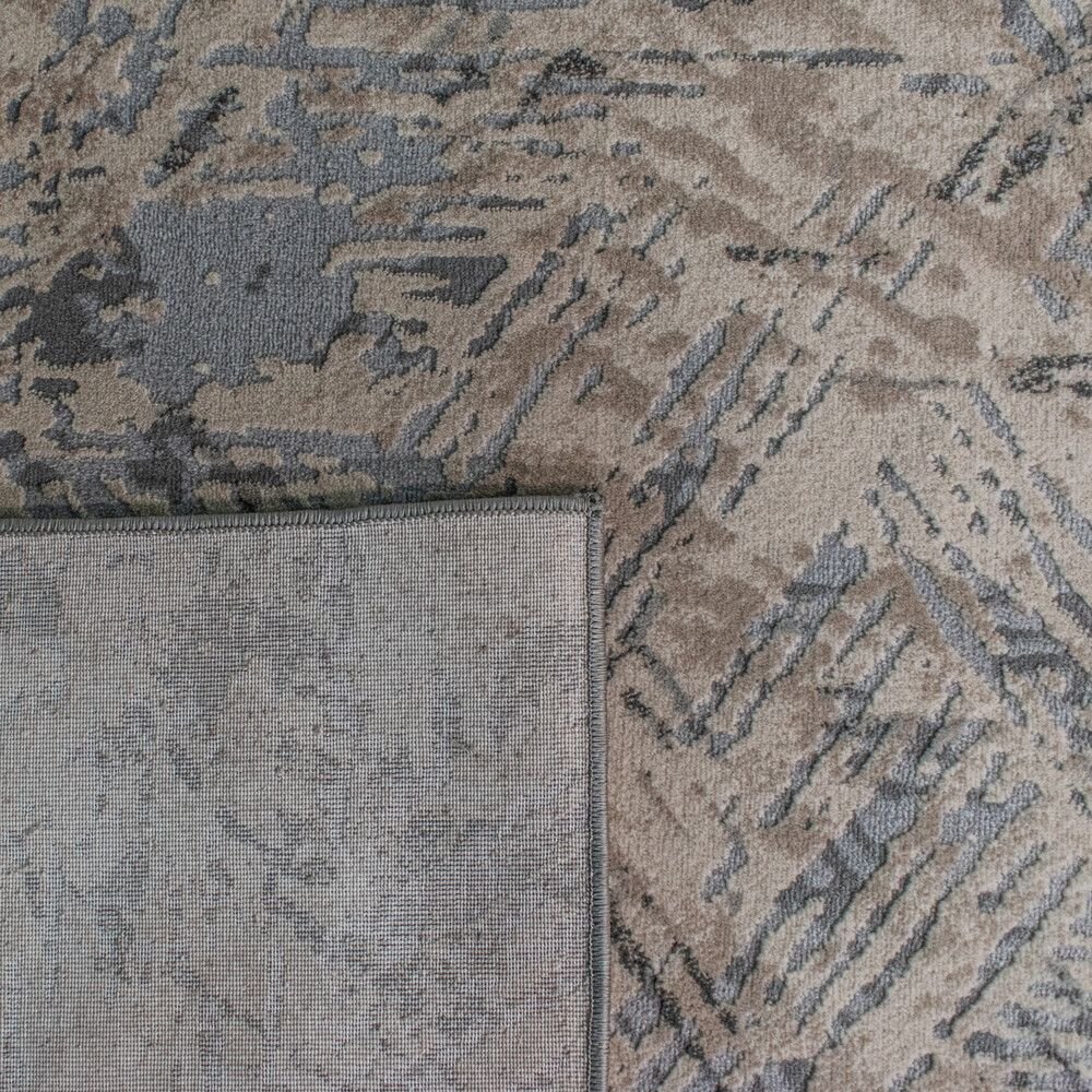 TAPETE LAVIN MARDIN T4010 | Tapete Decorativo para Recepción Hotel Hogar Departamento Sala | GRIS GRIS | Varias Medidas | Rectangular | Interior - T4010-60x90 - LAVIN - NOGAL BEAT - Tapetes