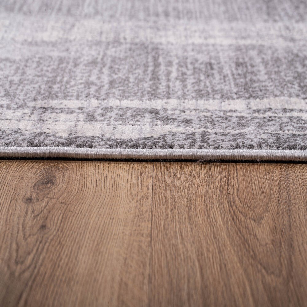 TAPETE LAVIN MARDIN T4014 | Tapete Decorativo para Recepción Hotel Hogar Departamento Sala | GRIS GRIS | Varias Medidas | Rectangular | Interior - T4014-60x90 - LAVIN - NOGAL BEAT - Tapetes